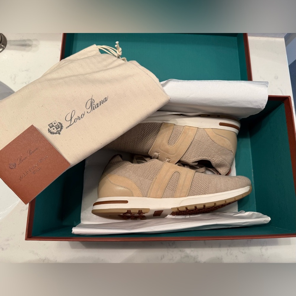 SOLD $985 Loro Piana 360 Lady Flexy Walk Sneaker w/ Box